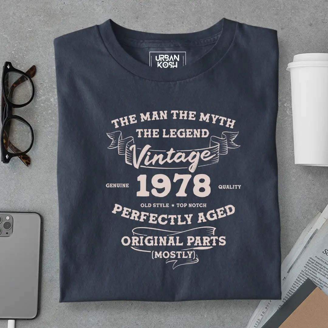 The Man The Myth The Legend Vintage 1978 T-Shirt