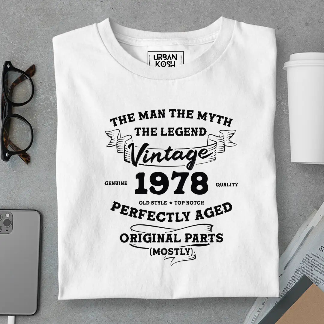 The Man The Myth The Legend Vintage 1978 T-Shirt