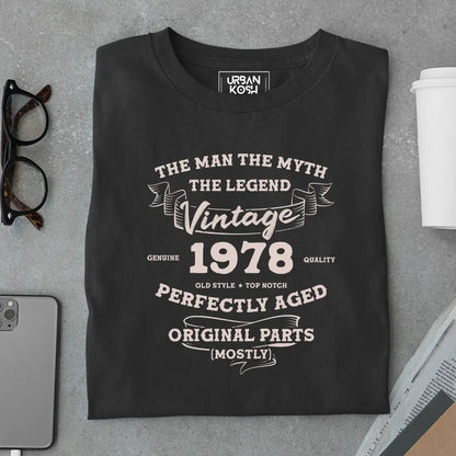 The Man The Myth The Legend Vintage 1978 T-Shirt