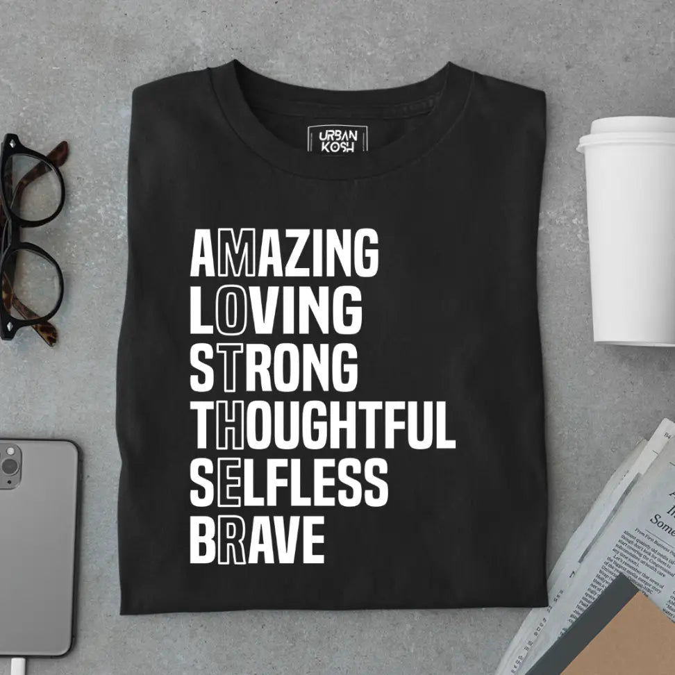 Amazing Loving Strong Mom - Mother's Day Special Premium T-Shirt