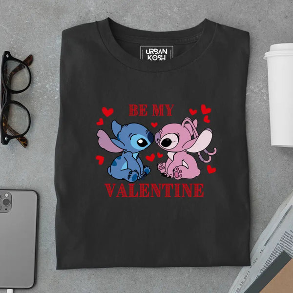 Be My Valentine Exclusive Premium Couple T-Shirt – Valentine’s Day Special