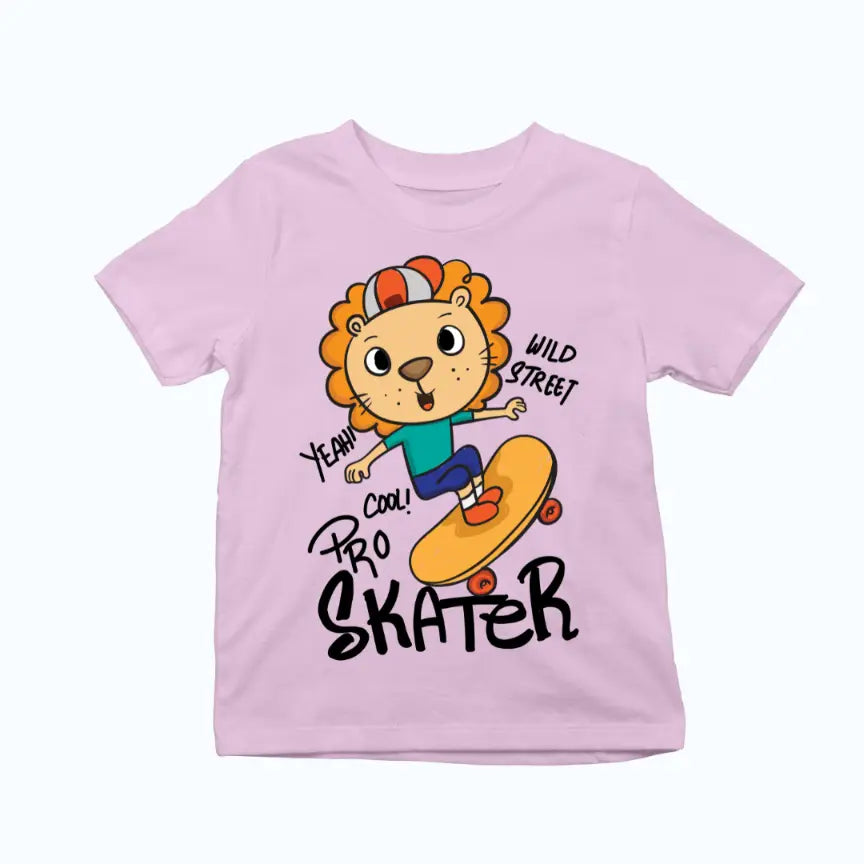 Pro Skater Lion Exclusive T-shirt for Kids