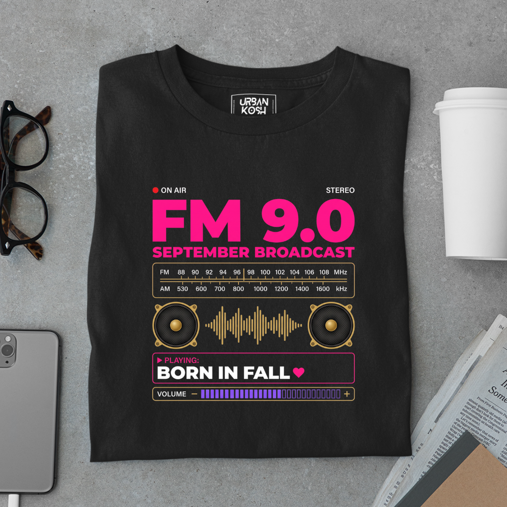 September Retro FM 9.0 "Born in Fall" Broadcast T-Shirt