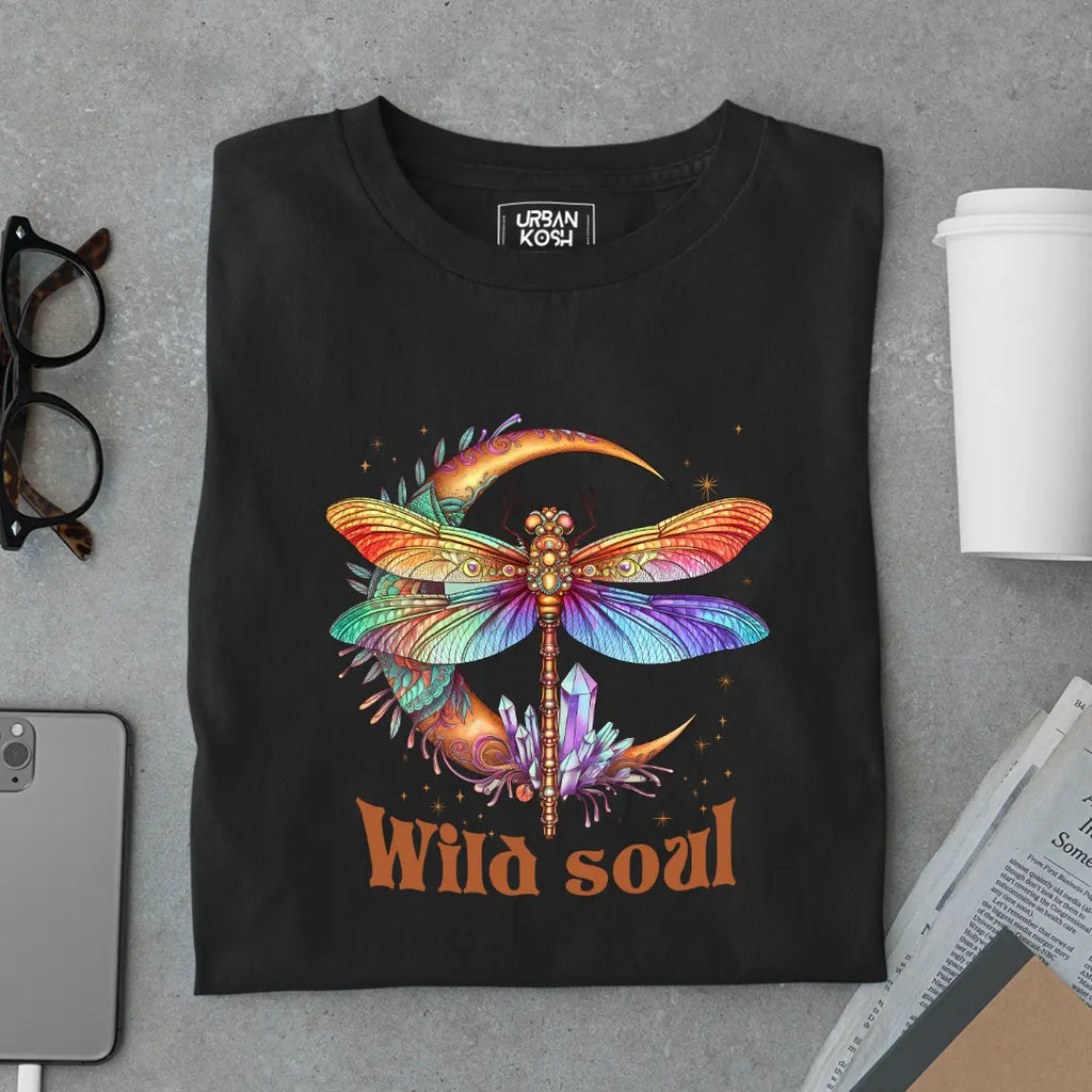 Wild Soul Premium Butterfly T-Shirt for Women