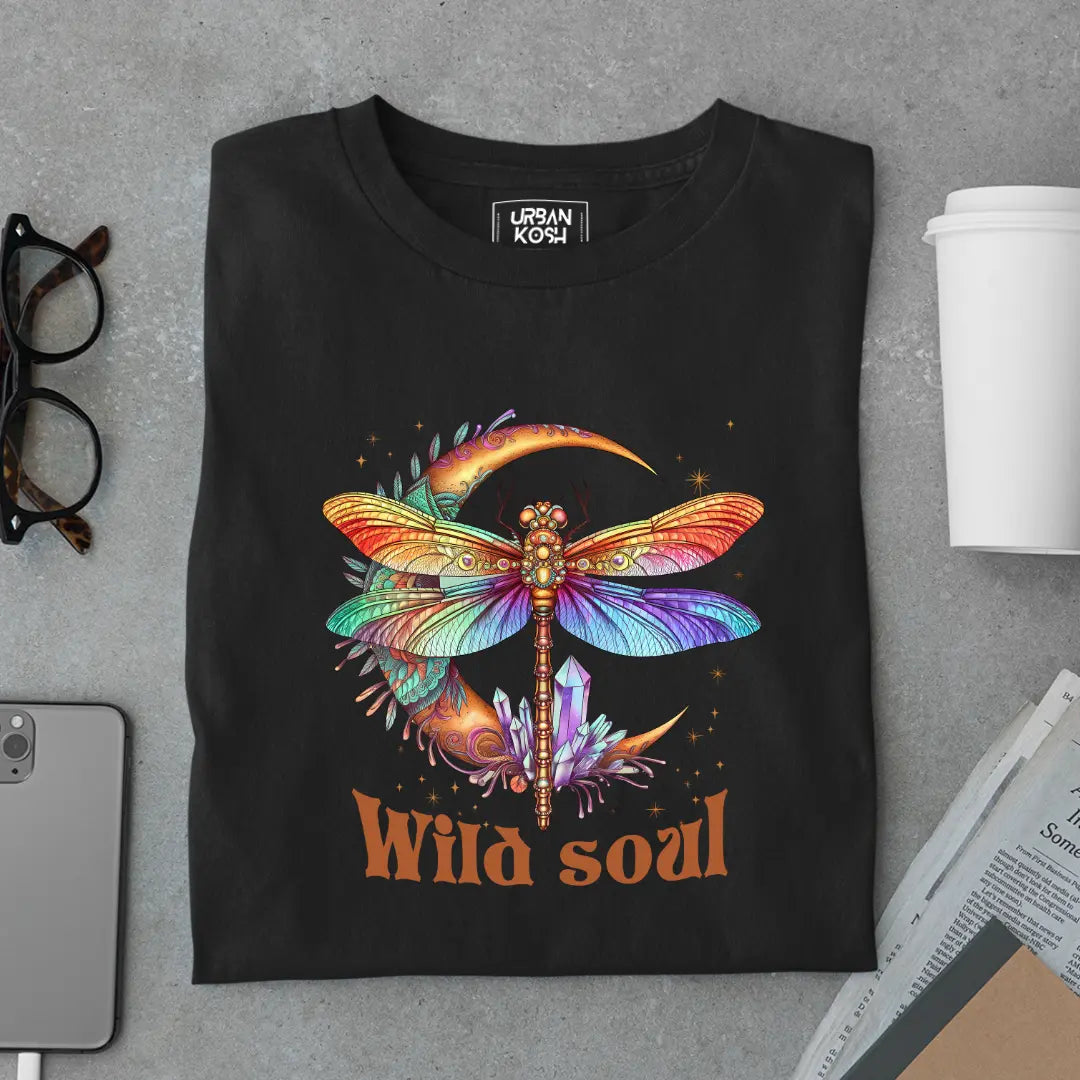 Wild Soul Premium Butterfly T-Shirt for Women