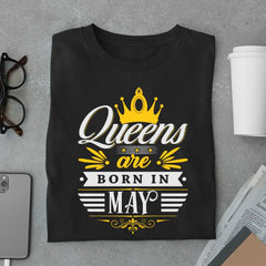 Royal May Queen Limited Edition Premium Birthday T-Shirt