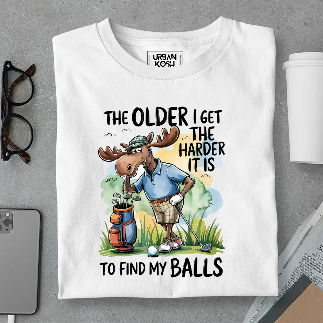 The Older I get the harder it is to find my balls Premium T-Shirt