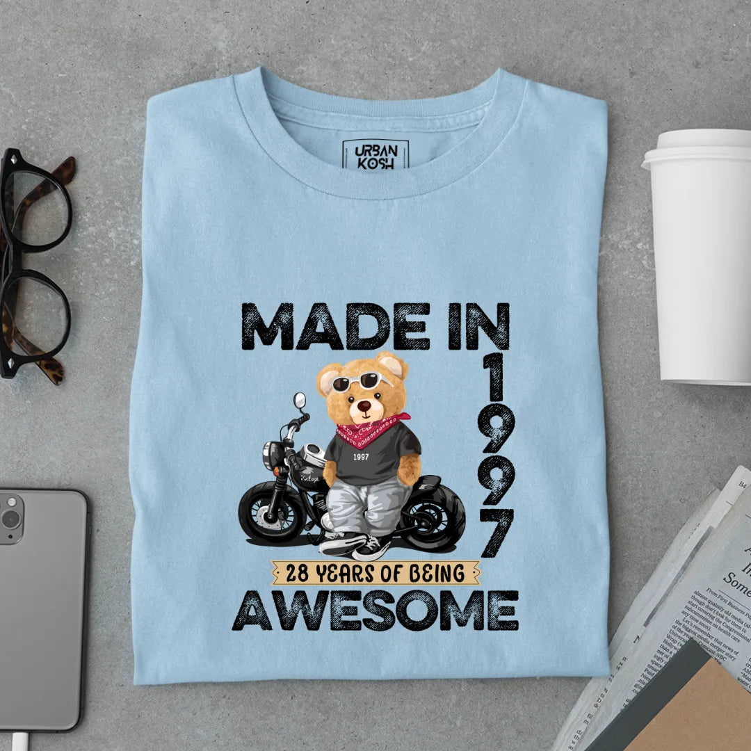 28 Years of Being Awesome | 1997 Premium Unisex T-Shirt