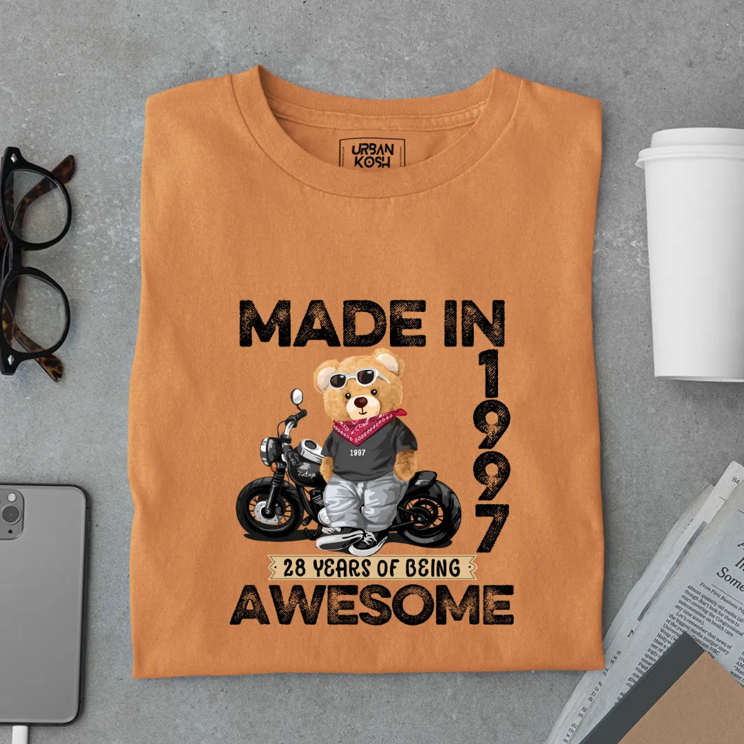28 Years of Being Awesome | 1997 Premium Unisex T-Shirt