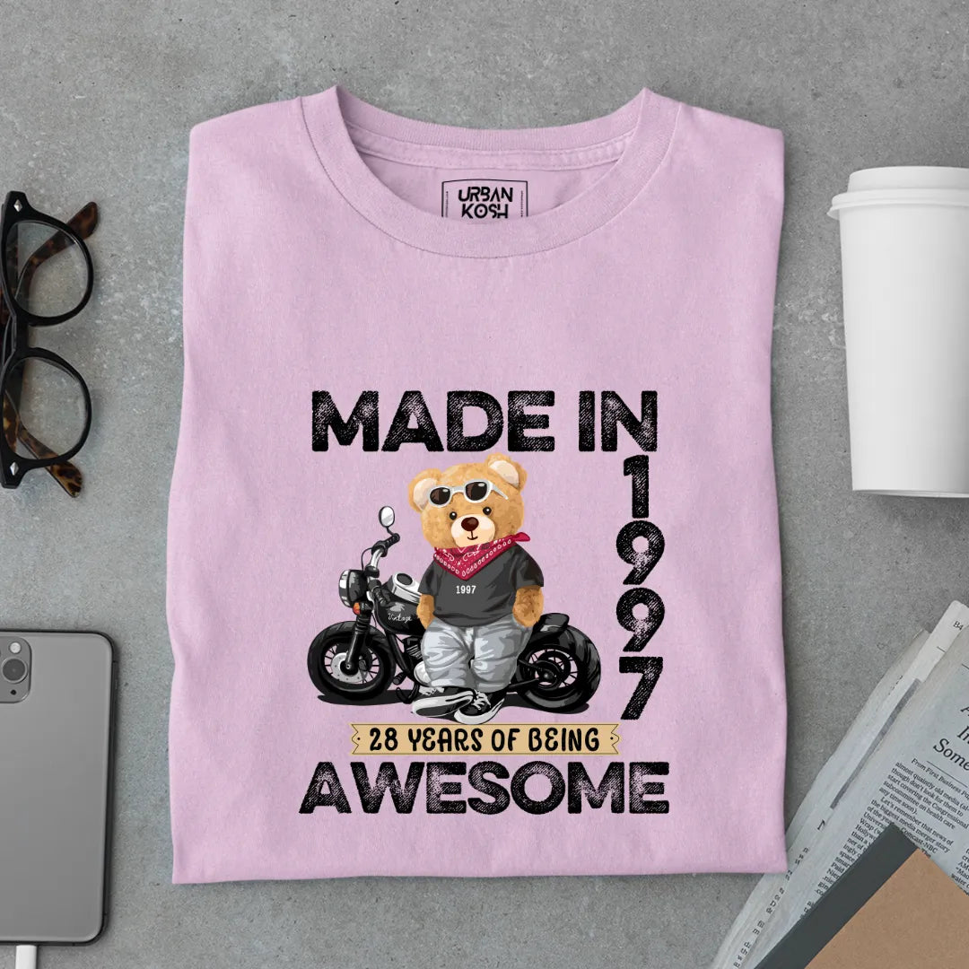 28 Years of Being Awesome | 1997 Premium Unisex T-Shirt