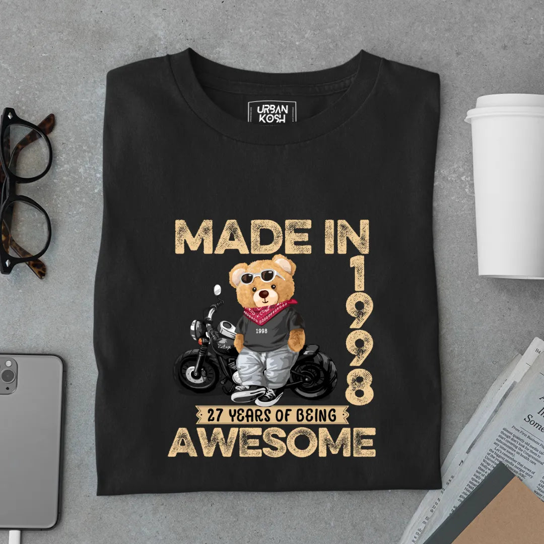 27 Years of Being Awesome | 1998 Premium Unisex T-Shirt