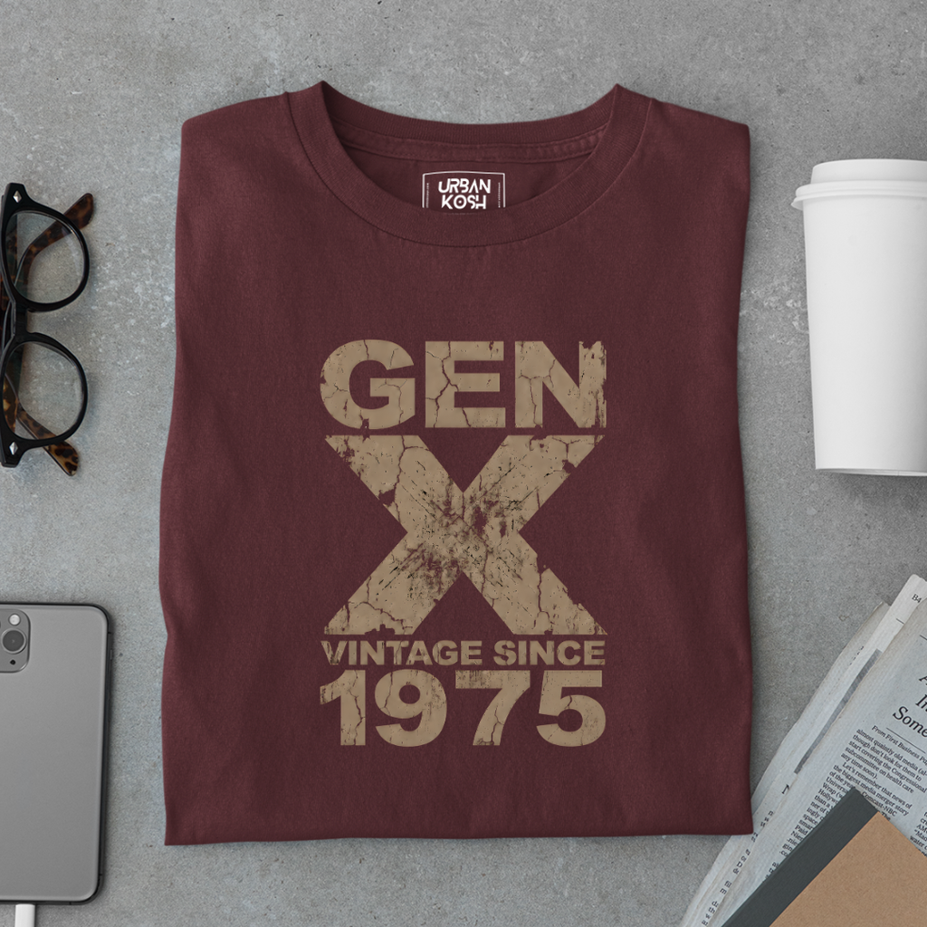 Gen X Vintage Since 1975 T-Shirt
