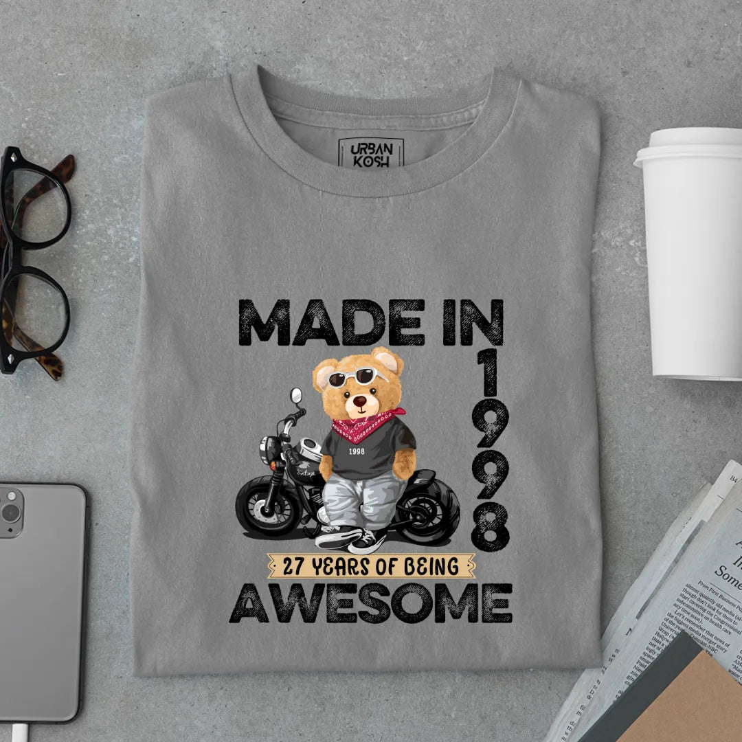 27 Years of Being Awesome | 1998 Premium Unisex T-Shirt