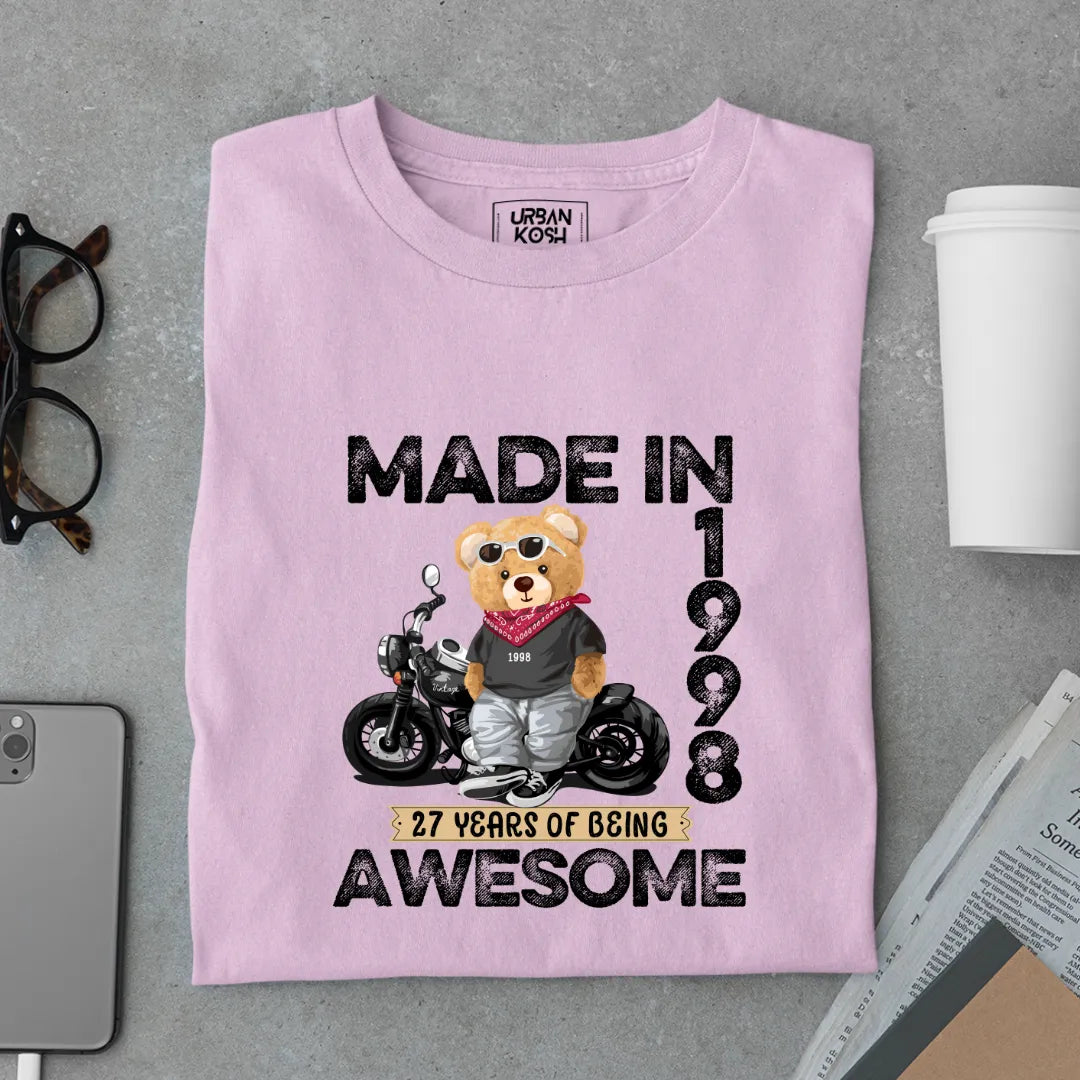 27 Years of Being Awesome | 1998 Premium Unisex T-Shirt