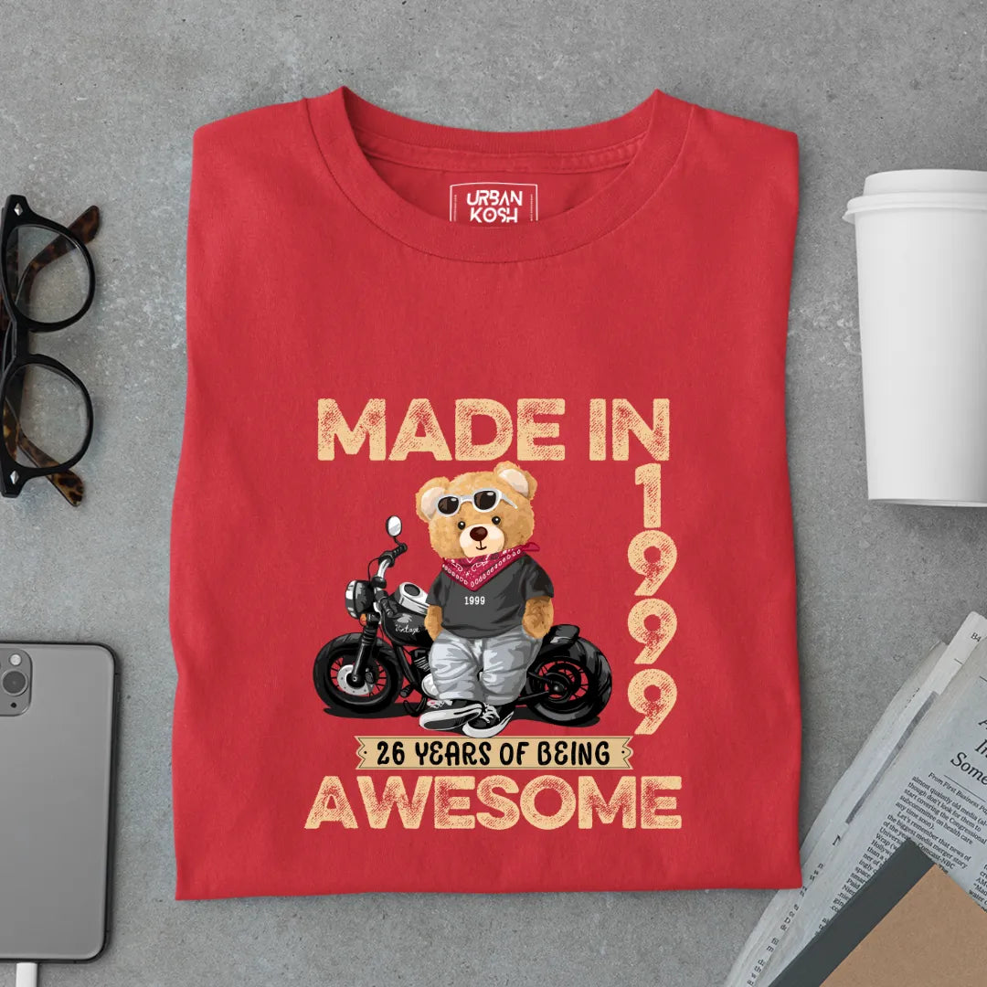 26 Years of Being Awesome | 1999 Premium Unisex T-Shirt