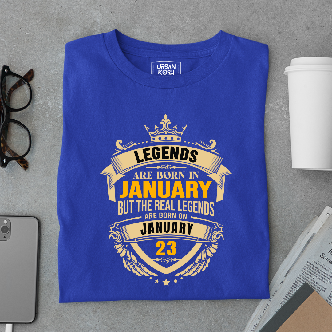 The Real Legends Are Born on January 23 T-Shirt