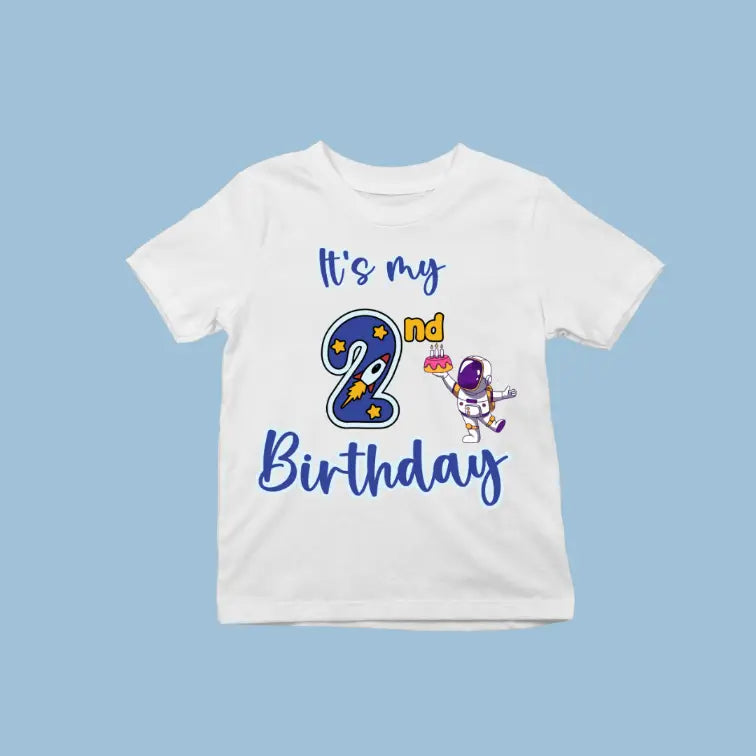 It's My Second Birthday Exclusive T-shirt for Kids