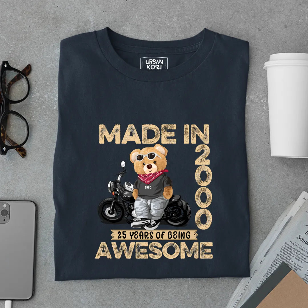 25 Years of Being Awesome | 2000 Premium Unisex T-Shirt