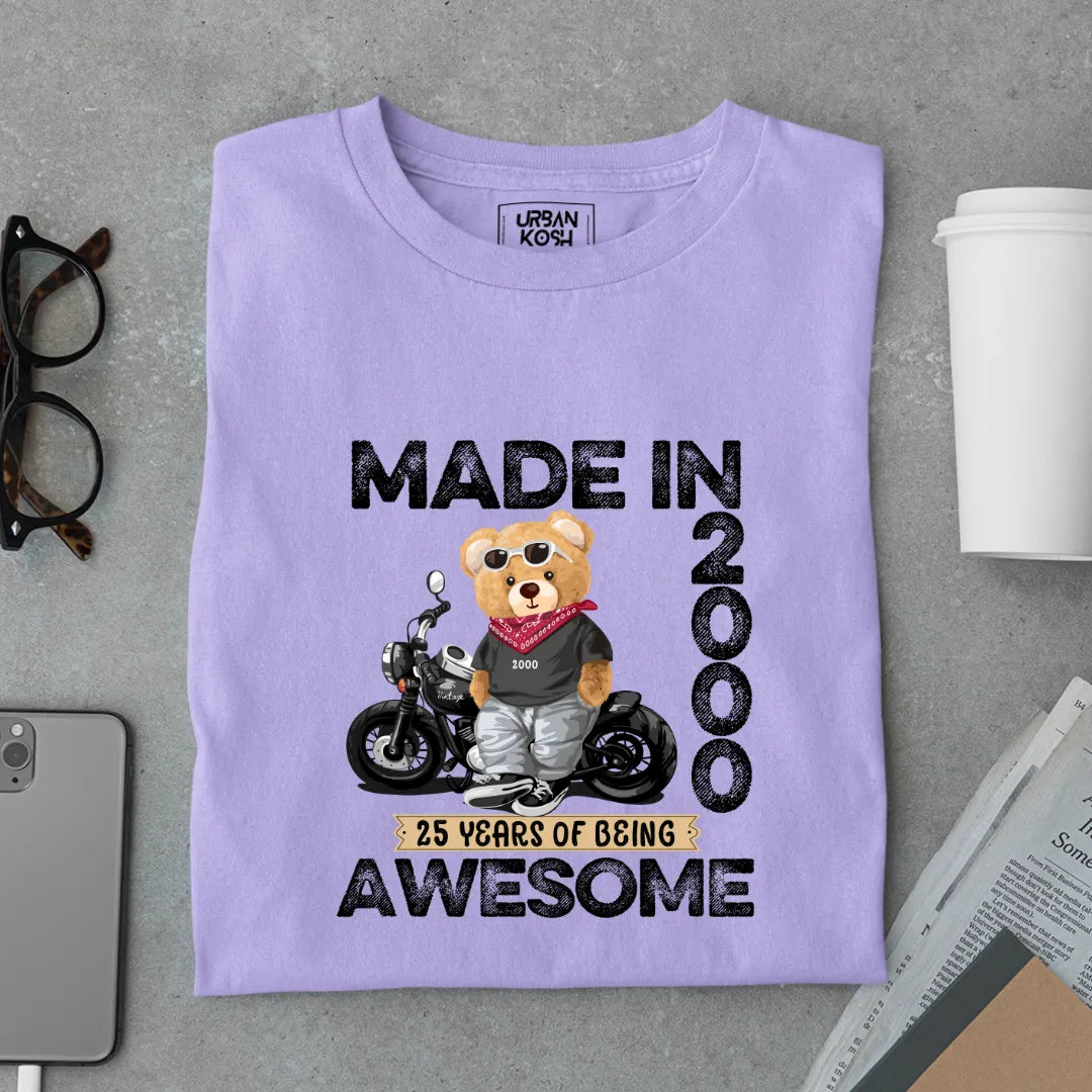 25 Years of Being Awesome | 2000 Premium Unisex T-Shirt