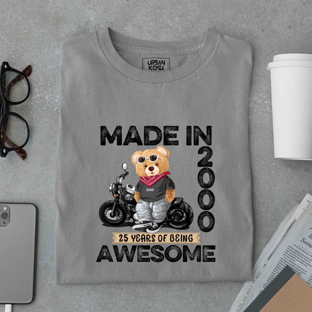 25 Years of Being Awesome | 2000 Premium Unisex T-Shirt