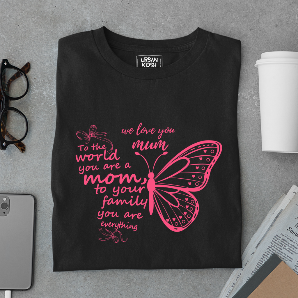 We Love You Mum - Mother's Day Special Premium T-Shirt