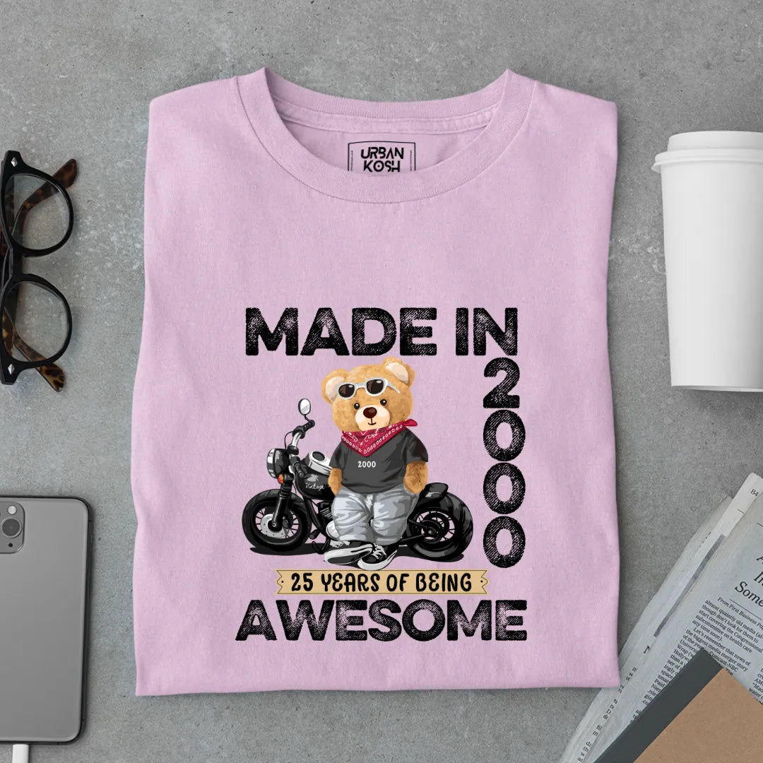 25 Years of Being Awesome | 2000 Premium Unisex T-Shirt
