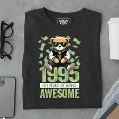 Teddy 1995, 30 Years of Being Awesome Premium Birthday T-Shirt