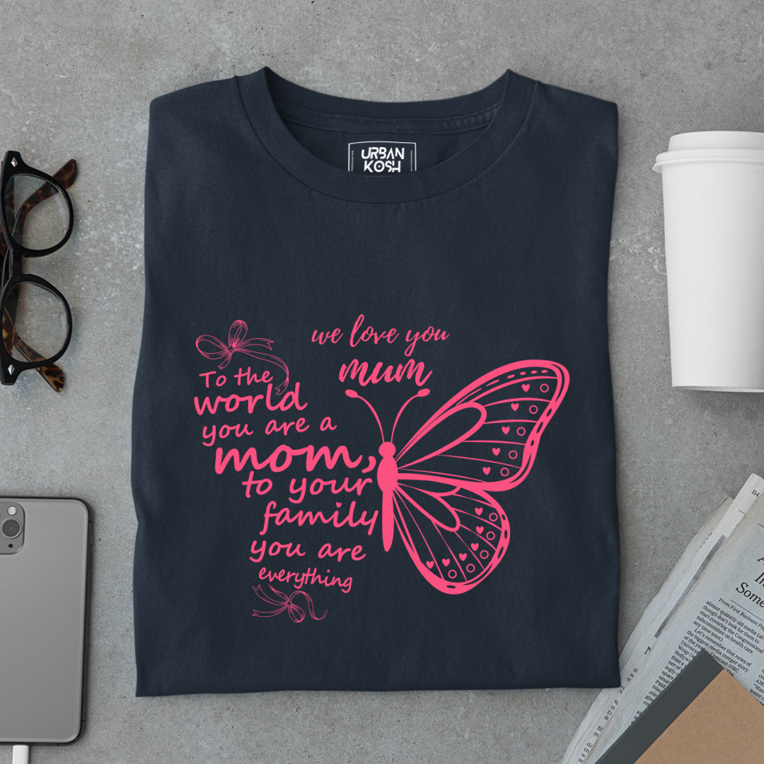 We Love You Mum - Mother's Day Special Premium T-Shirt