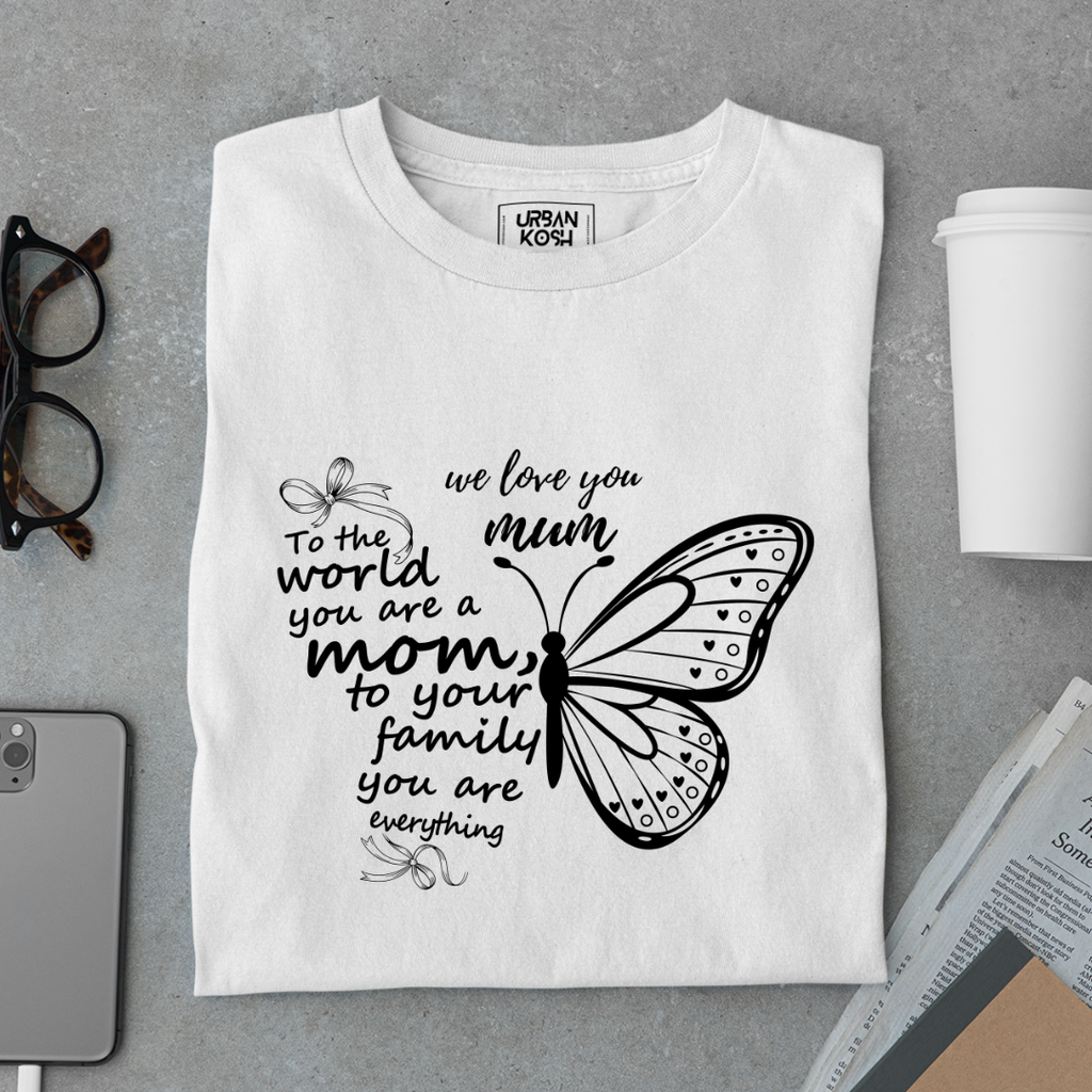 We Love You Mum - Mother's Day Special Premium T-Shirt