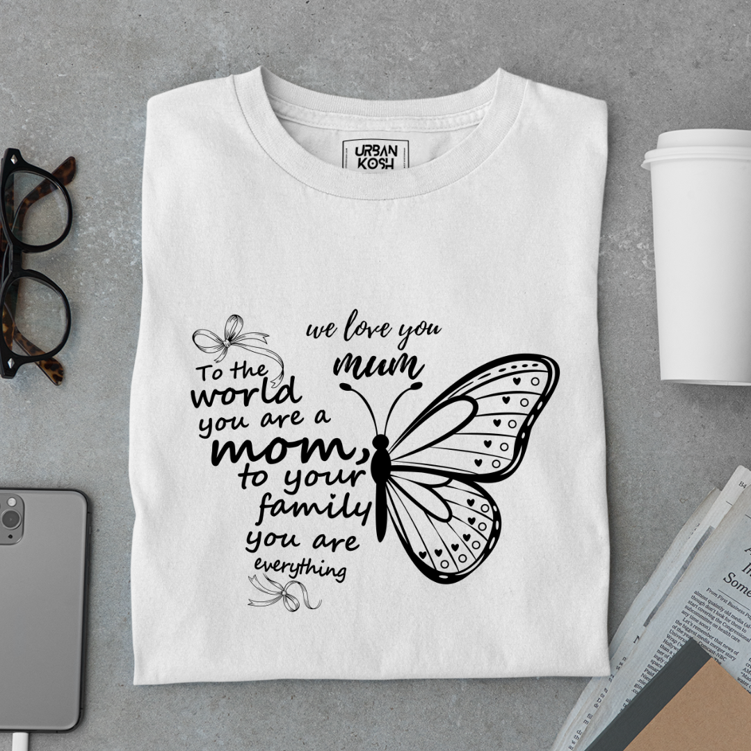 We Love You Mum - Mother's Day Special Premium T-Shirt