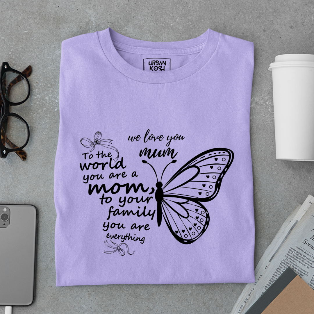 We Love You Mum - Mother's Day Special Premium T-Shirt