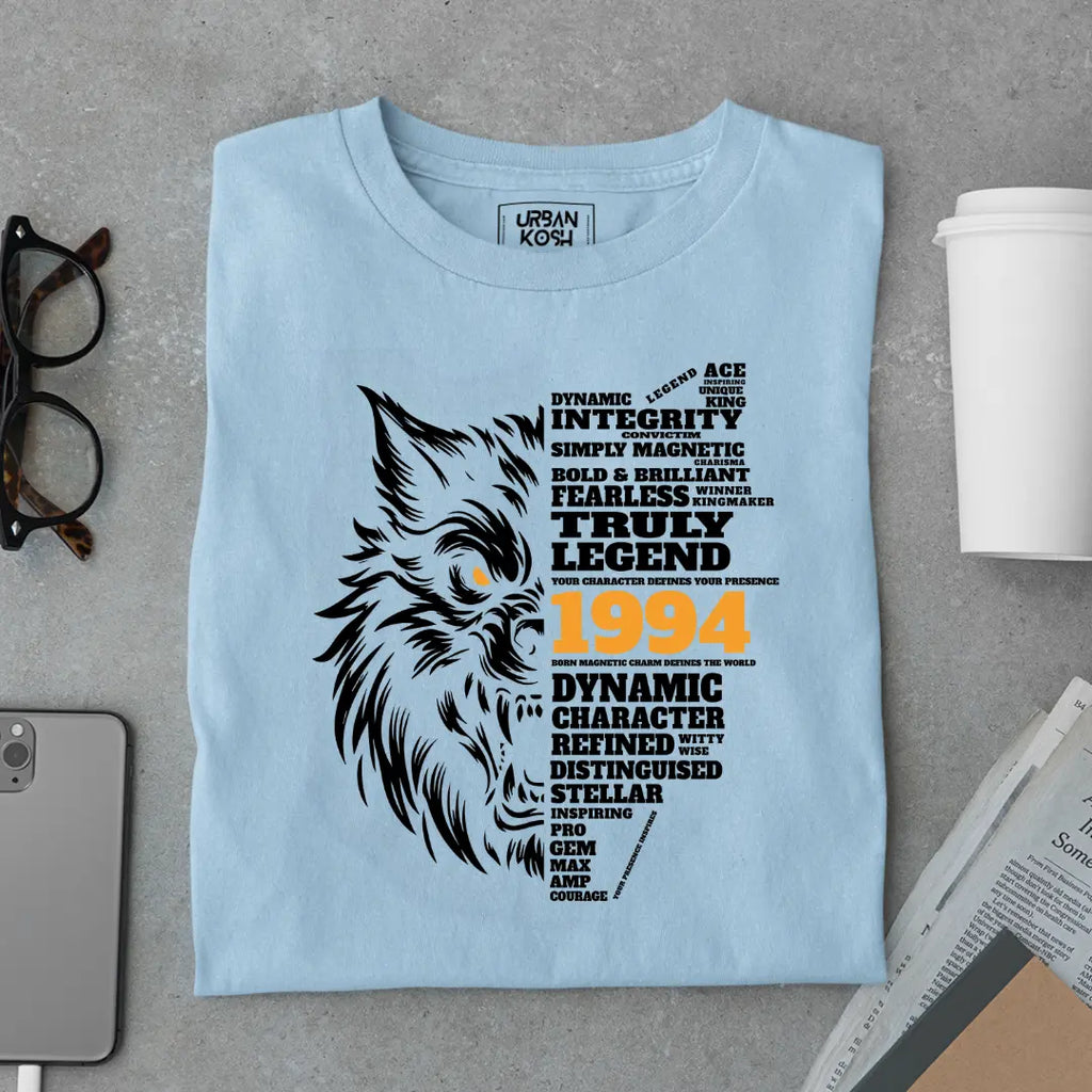 Wolf Born in 1994 Truly Legend Premium Unisex T-Shirt