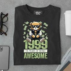 Teddy 1999, 26 Years of Being Awesome Premium Birthday T-Shirt