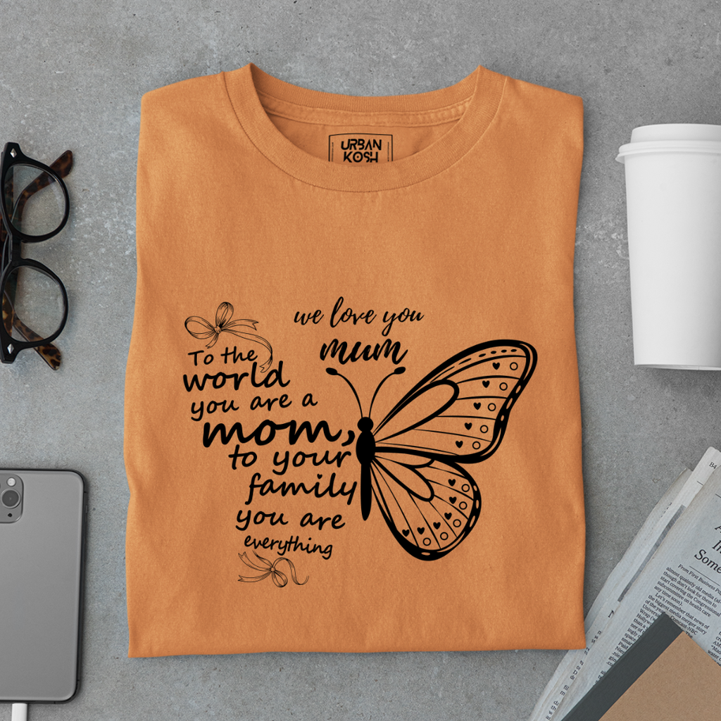 We Love You Mum - Mother's Day Special Premium T-Shirt