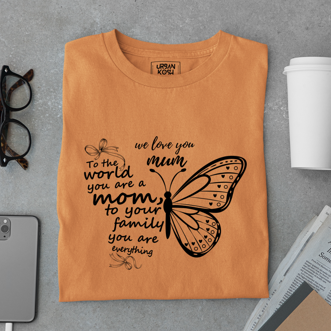 We Love You Mum - Mother's Day Special Premium T-Shirt