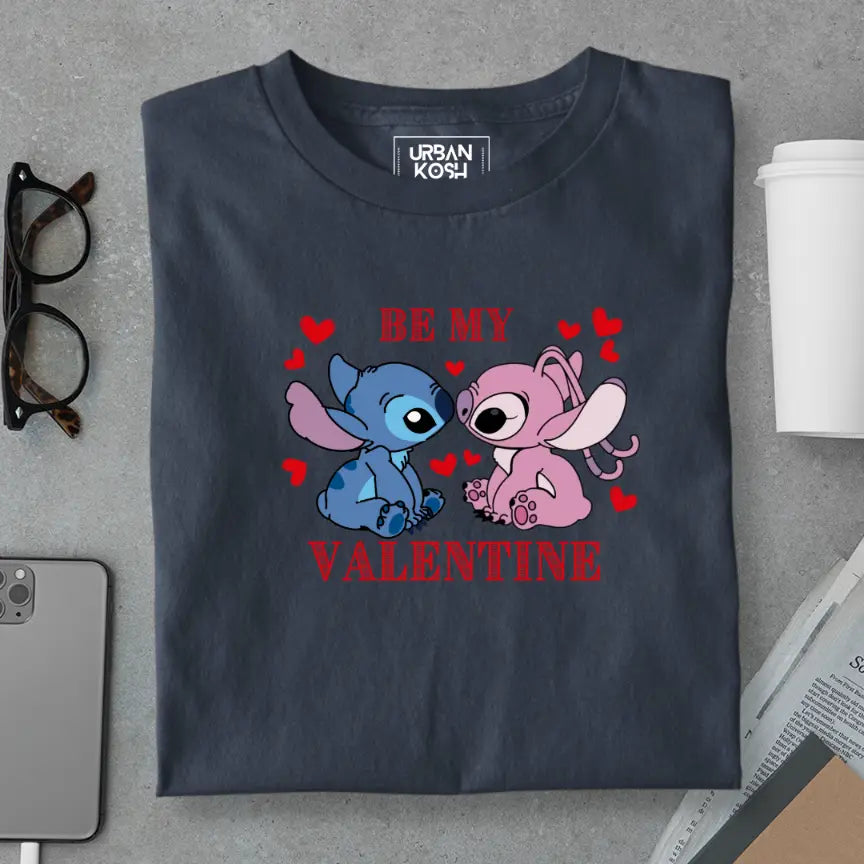 Be My Valentine Exclusive Premium Couple T-Shirt – Valentine’s Day Special