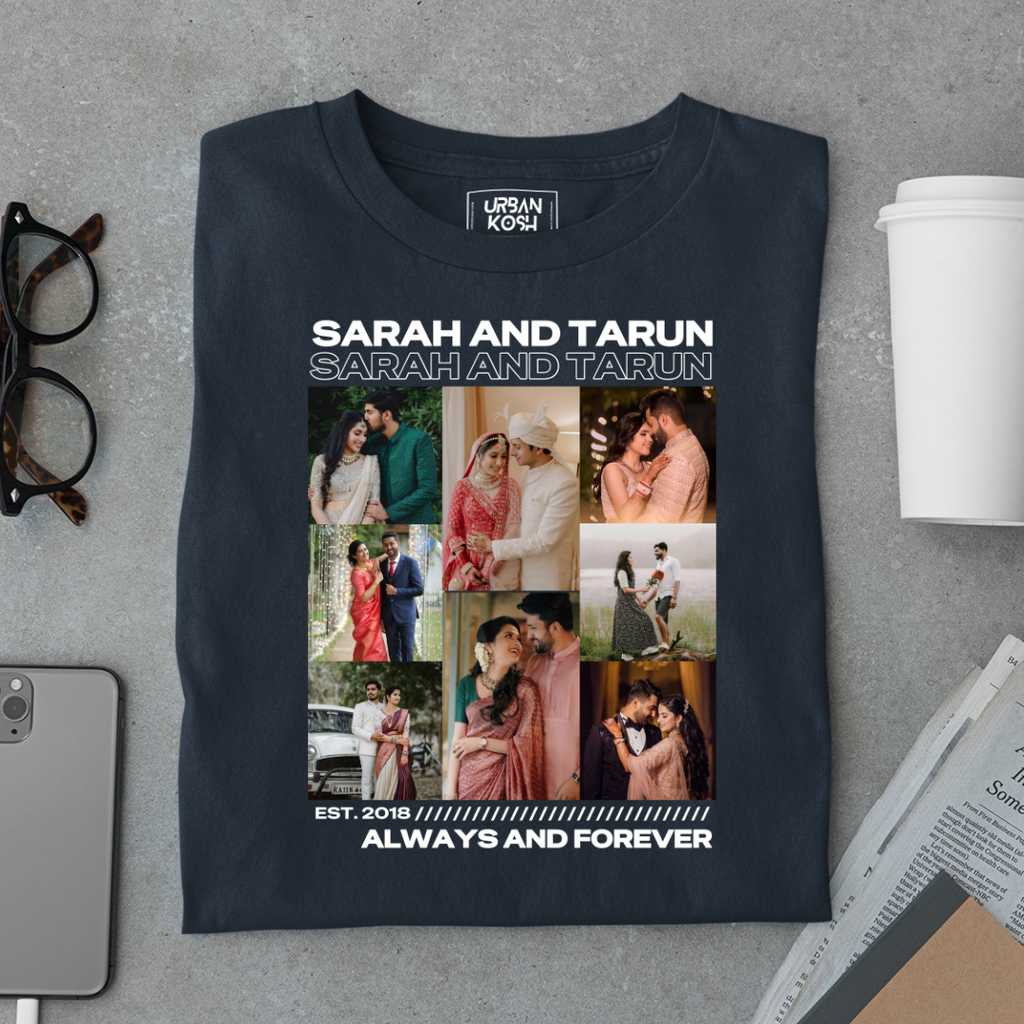 [Personalised] Always and Forever Premium T-Shirt – Valentine’s Day Special