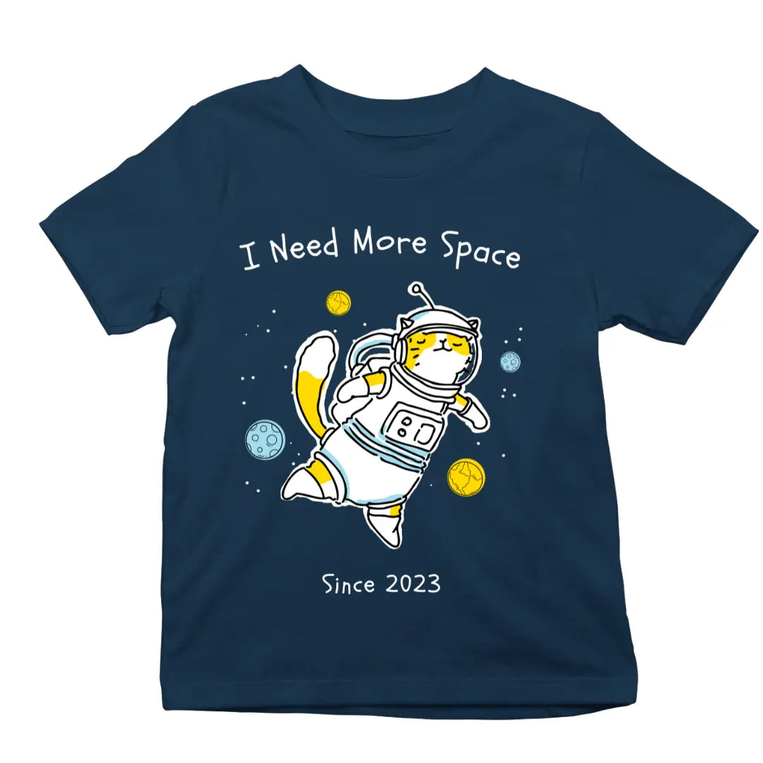 I Need More Space [Since 2023] Premium Unisex T-shirt for Kids