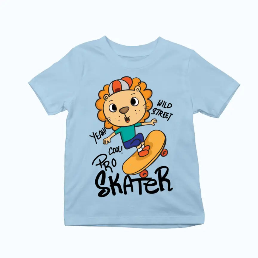 Pro Skater Lion Exclusive T-shirt for Kids