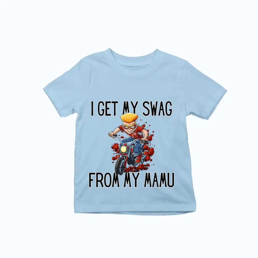 I Get My Swag from My Mamu Premium Unisex T-shirt for Kids
