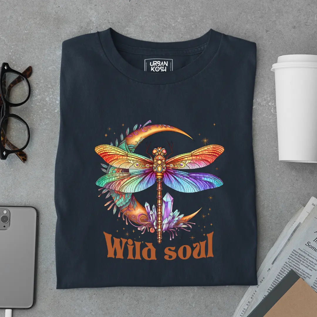Wild Soul Premium Butterfly T-Shirt for Women