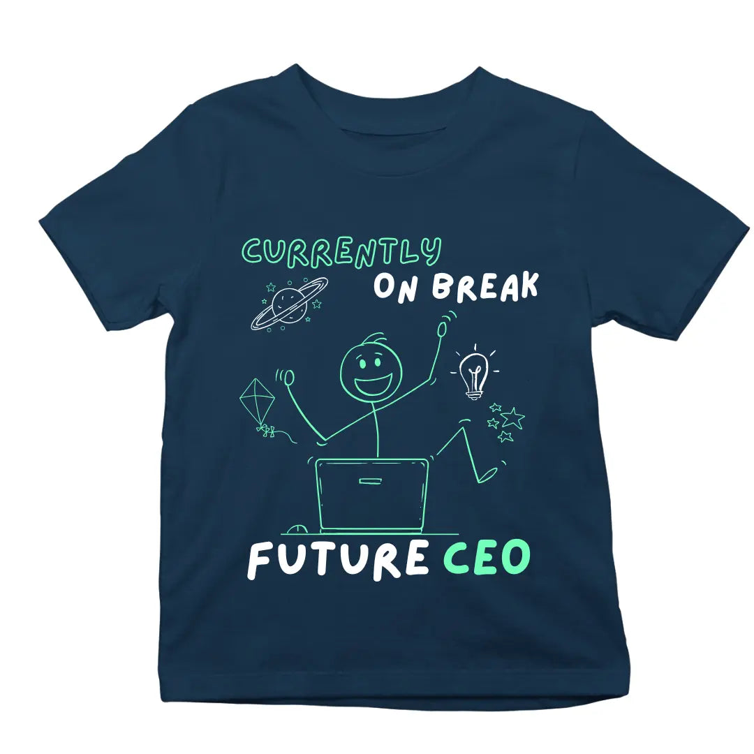 Currently on Break Future CEO Premium Unisex T-shirt for Kids
