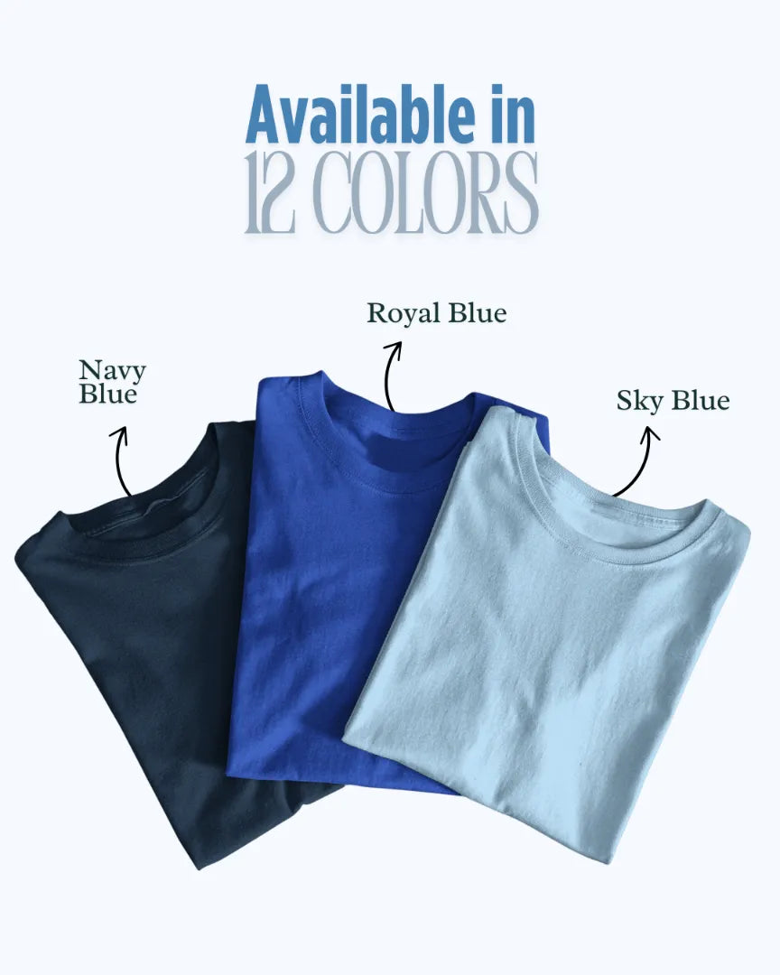 UrbanKosh Classics Plain Premium Unisex T-Shirt