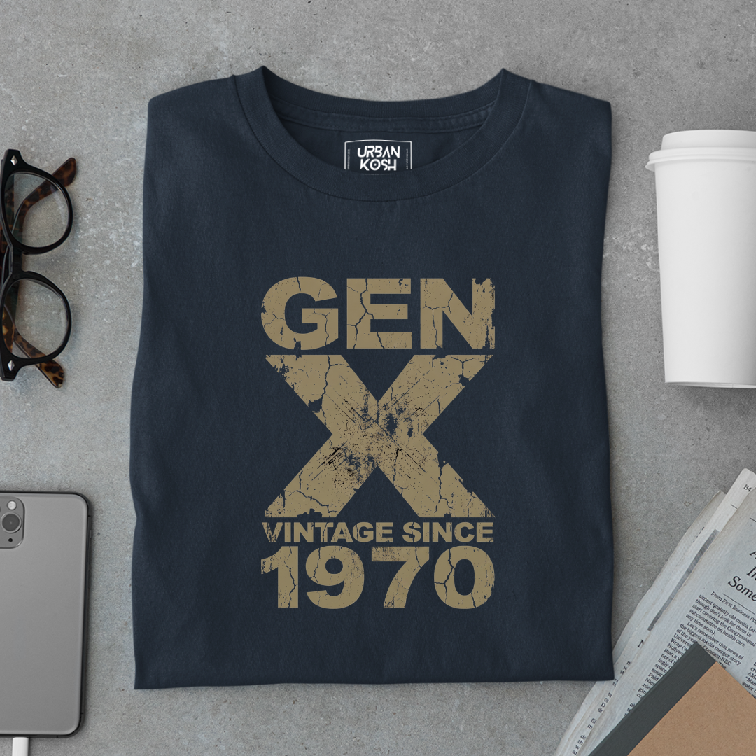 Gen X Vintage Since 1970 T-Shirt