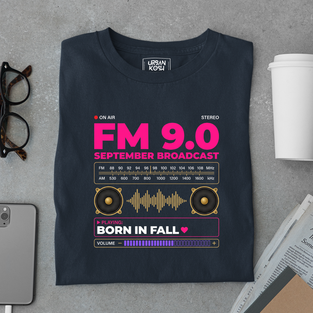 September Retro FM 9.0 "Born in Fall" Broadcast T-Shirt