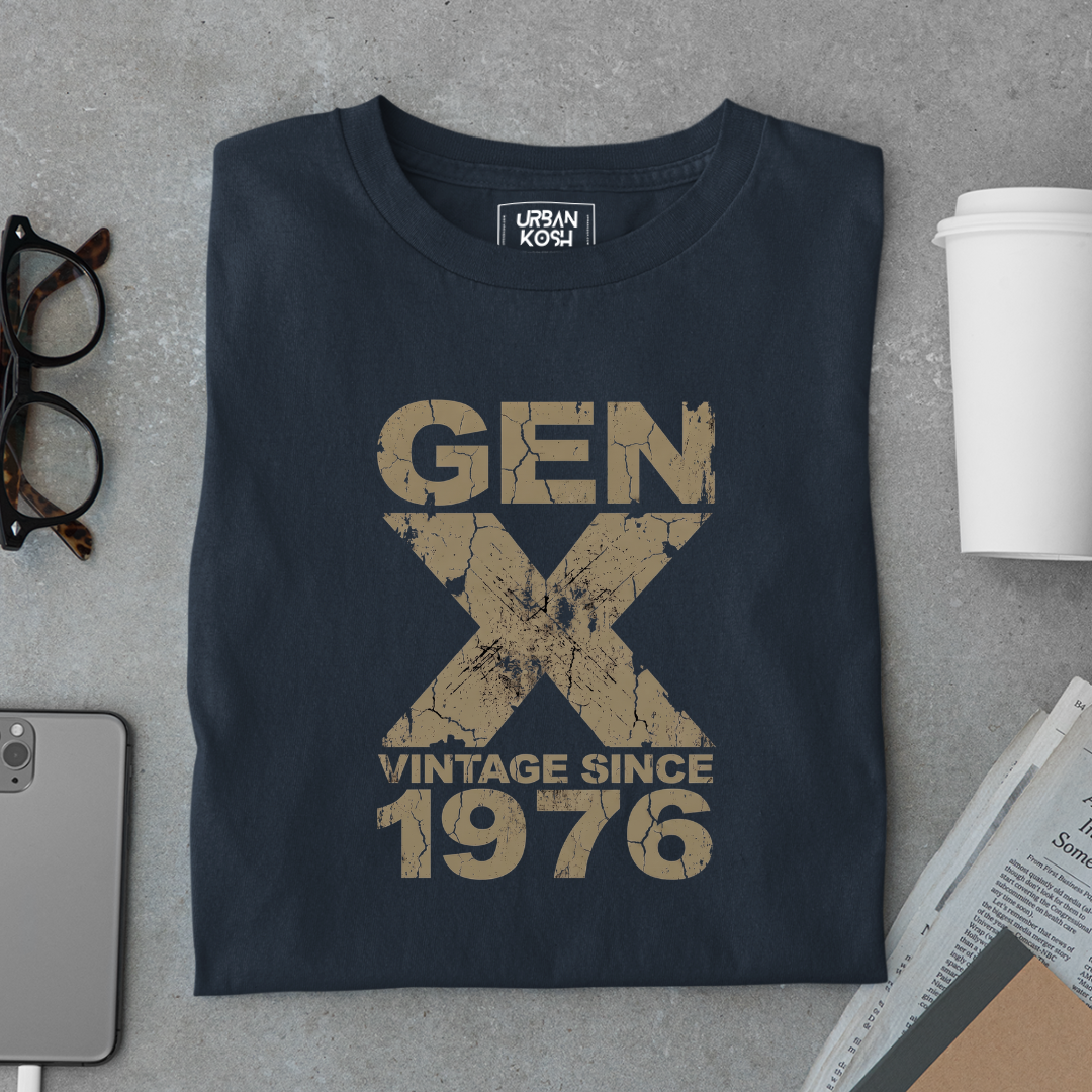 Gen X Vintage Since 1976 T-Shirt