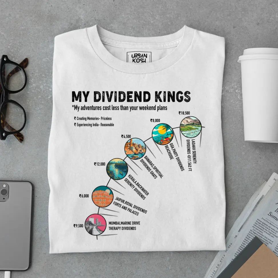 My Dividend Kings Premium Exclusive Travel T-Shirt