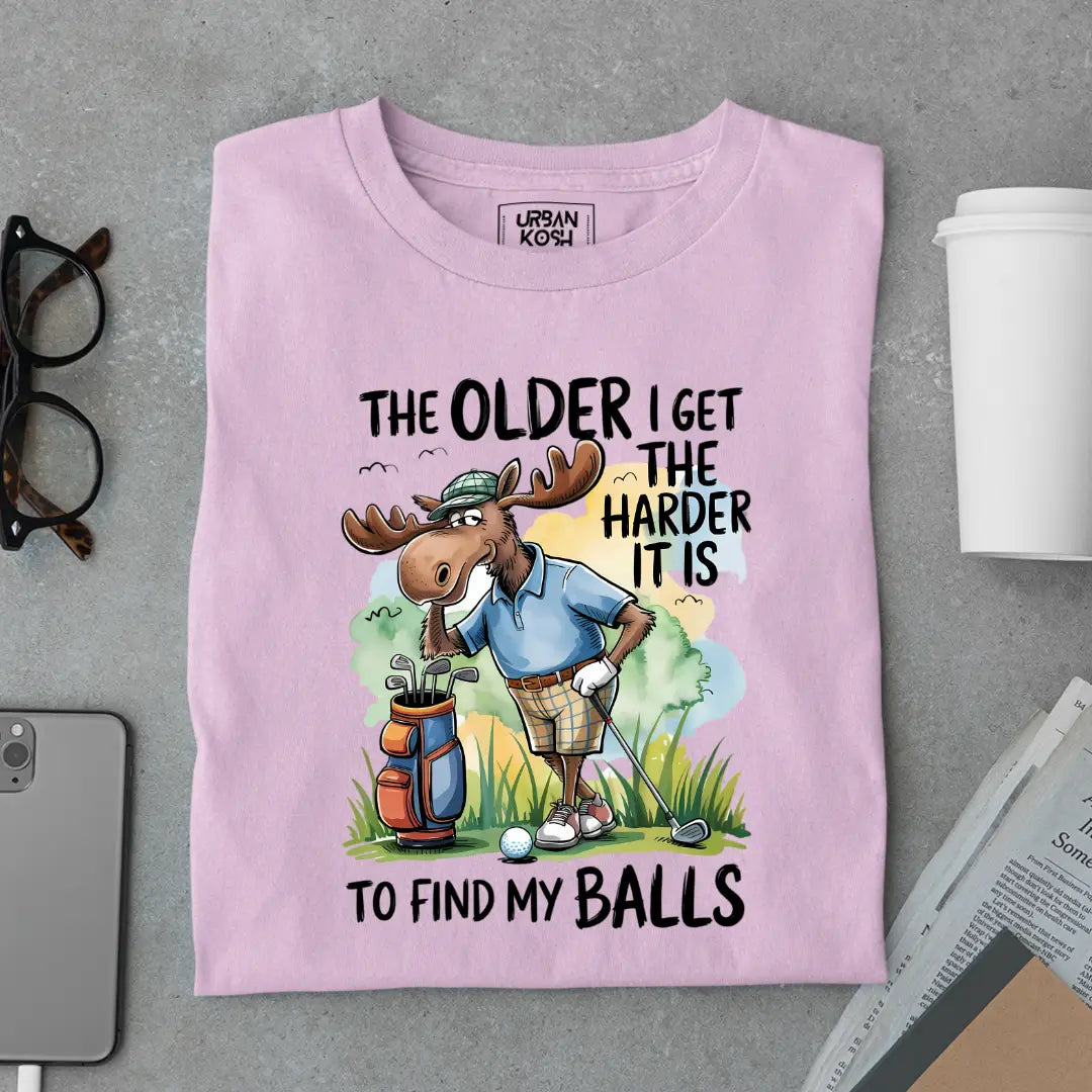 The Older I get the harder it is to find my balls Premium T-Shirt