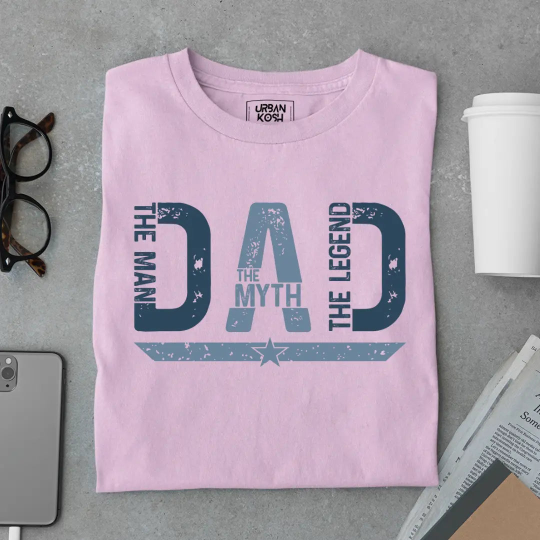 Captain Dad: The Man The Myth The Legend Premium T-Shirt
