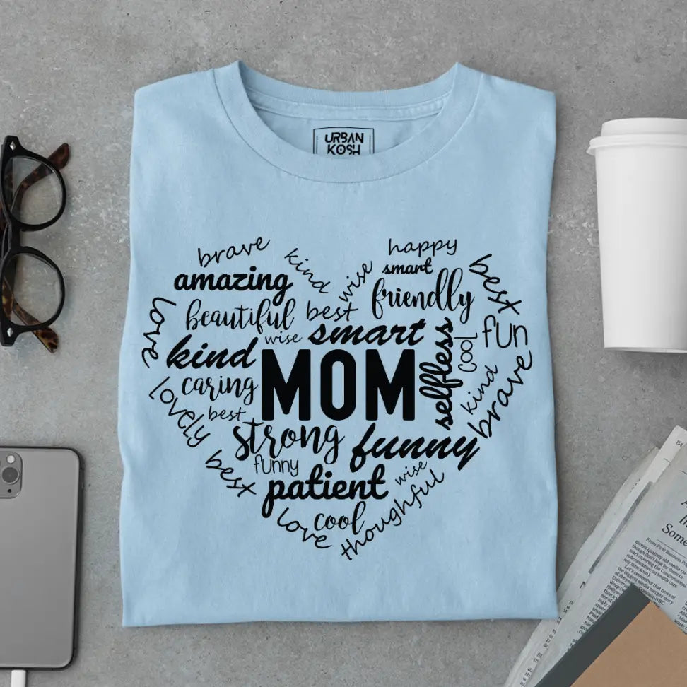 Beautiful Wise Smart Mom - Mother's Day Special Premium T-Shirt